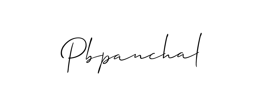 Also we have Pbpanchal name is the best signature style. Create professional handwritten signature collection using Allison_Script autograph style. Pbpanchal signature style 2 images and pictures png