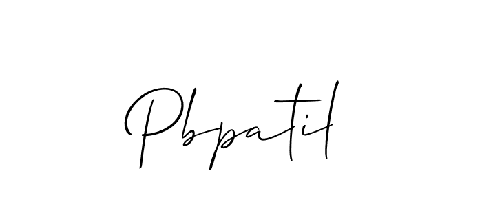 Once you've used our free online signature maker to create your best signature Allison_Script style, it's time to enjoy all of the benefits that Pbpatil name signing documents. Pbpatil signature style 2 images and pictures png