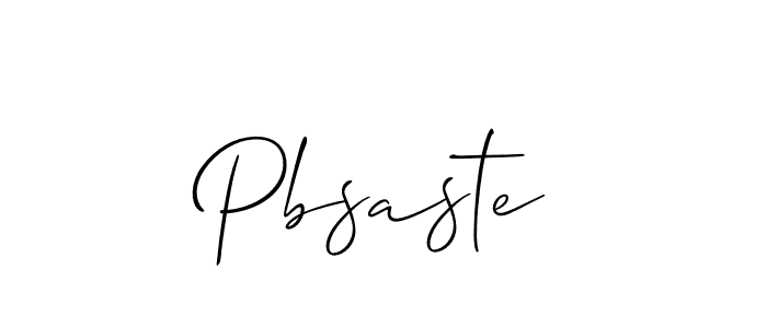 Also You can easily find your signature by using the search form. We will create Pbsaste name handwritten signature images for you free of cost using Allison_Script sign style. Pbsaste signature style 2 images and pictures png