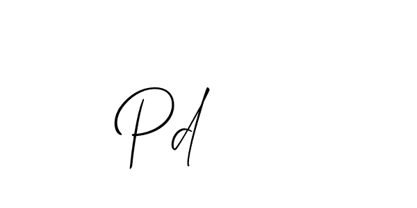 How to make Pd     name signature. Use Allison_Script style for creating short signs online. This is the latest handwritten sign. Pd     signature style 2 images and pictures png