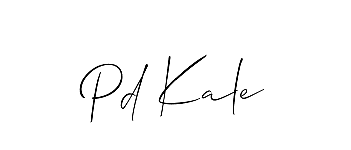 Once you've used our free online signature maker to create your best signature Allison_Script style, it's time to enjoy all of the benefits that Pd Kale name signing documents. Pd Kale signature style 2 images and pictures png