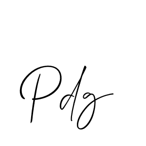 Also You can easily find your signature by using the search form. We will create Pdg name handwritten signature images for you free of cost using Allison_Script sign style. Pdg signature style 2 images and pictures png