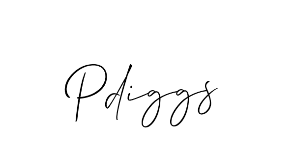 Best and Professional Signature Style for Pdiggs. Allison_Script Best Signature Style Collection. Pdiggs signature style 2 images and pictures png