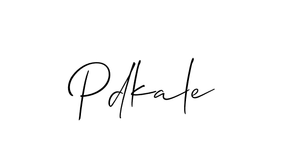 Make a beautiful signature design for name Pdkale. Use this online signature maker to create a handwritten signature for free. Pdkale signature style 2 images and pictures png