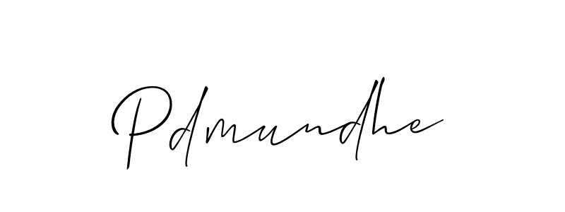 This is the best signature style for the Pdmundhe name. Also you like these signature font (Allison_Script). Mix name signature. Pdmundhe signature style 2 images and pictures png