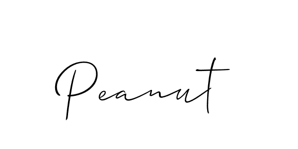 Allison_Script is a professional signature style that is perfect for those who want to add a touch of class to their signature. It is also a great choice for those who want to make their signature more unique. Get Peanut name to fancy signature for free. Peanut signature style 2 images and pictures png