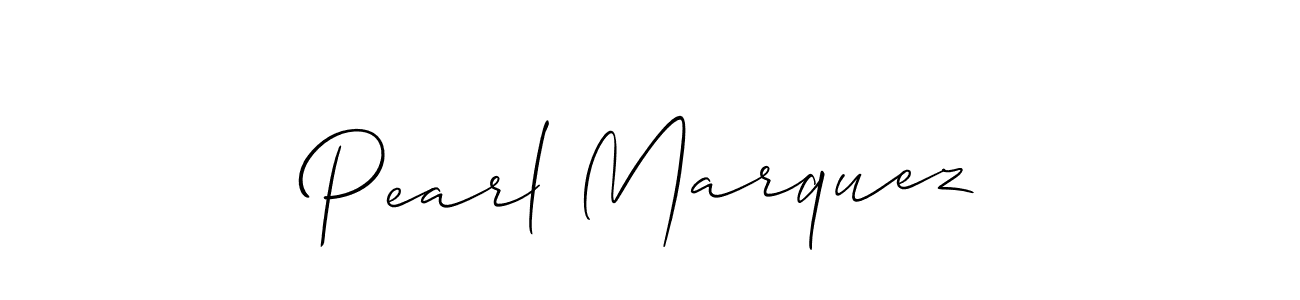 Best and Professional Signature Style for Pearl Marquez. Allison_Script Best Signature Style Collection. Pearl Marquez signature style 2 images and pictures png