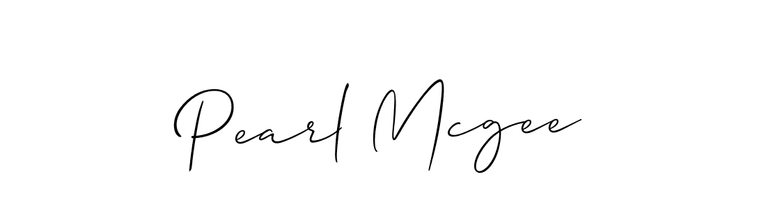 You should practise on your own different ways (Allison_Script) to write your name (Pearl Mcgee) in signature. don't let someone else do it for you. Pearl Mcgee signature style 2 images and pictures png
