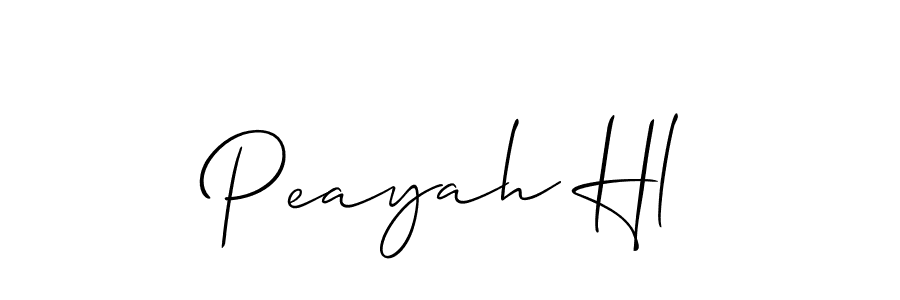 You can use this online signature creator to create a handwritten signature for the name Peayah Hl. This is the best online autograph maker. Peayah Hl signature style 2 images and pictures png