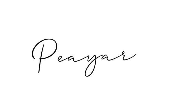 Best and Professional Signature Style for Peayar. Allison_Script Best Signature Style Collection. Peayar signature style 2 images and pictures png