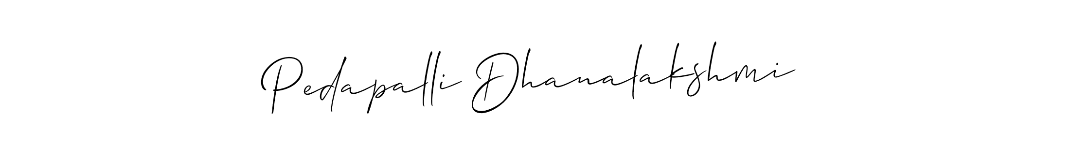 See photos of Pedapalli Dhanalakshmi official signature by Spectra . Check more albums & portfolios. Read reviews & check more about Allison_Script font. Pedapalli Dhanalakshmi signature style 2 images and pictures png