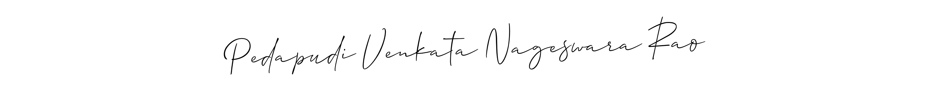 See photos of Pedapudi Venkata Nageswara Rao official signature by Spectra . Check more albums & portfolios. Read reviews & check more about Allison_Script font. Pedapudi Venkata Nageswara Rao signature style 2 images and pictures png