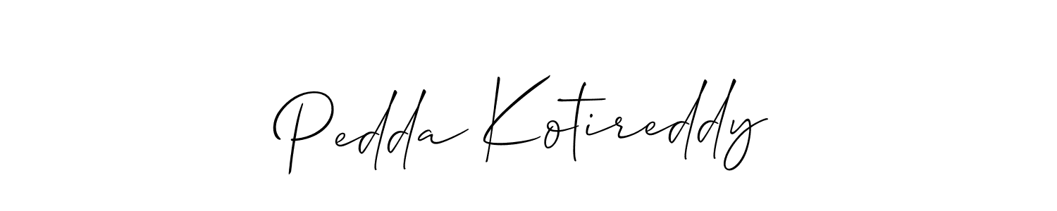 Also You can easily find your signature by using the search form. We will create Pedda Kotireddy name handwritten signature images for you free of cost using Allison_Script sign style. Pedda Kotireddy signature style 2 images and pictures png