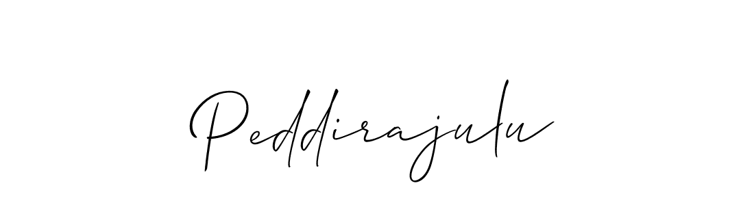 Design your own signature with our free online signature maker. With this signature software, you can create a handwritten (Allison_Script) signature for name Peddirajulu. Peddirajulu signature style 2 images and pictures png