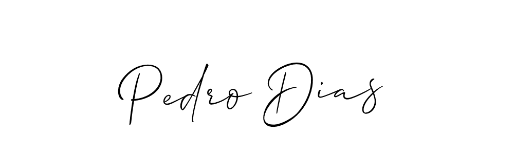 You should practise on your own different ways (Allison_Script) to write your name (Pedro Dias) in signature. don't let someone else do it for you. Pedro Dias signature style 2 images and pictures png