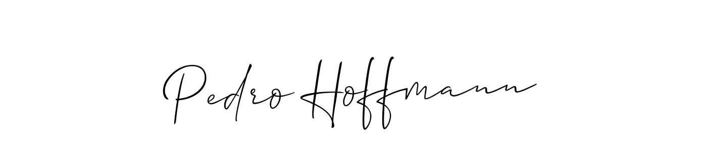 Check out images of Autograph of Pedro Hoffmann name. Actor Pedro Hoffmann Signature Style. Allison_Script is a professional sign style online. Pedro Hoffmann signature style 2 images and pictures png
