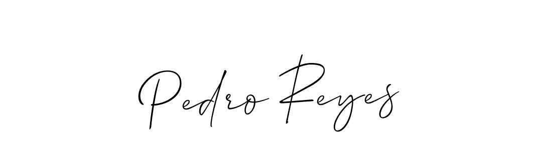 You should practise on your own different ways (Allison_Script) to write your name (Pedro Reyes) in signature. don't let someone else do it for you. Pedro Reyes signature style 2 images and pictures png