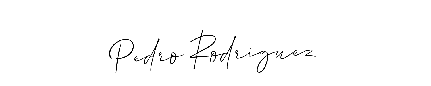 It looks lik you need a new signature style for name Pedro Rodriguez. Design unique handwritten (Allison_Script) signature with our free signature maker in just a few clicks. Pedro Rodriguez signature style 2 images and pictures png