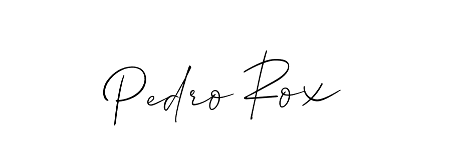 See photos of Pedro Rox official signature by Spectra . Check more albums & portfolios. Read reviews & check more about Allison_Script font. Pedro Rox signature style 2 images and pictures png