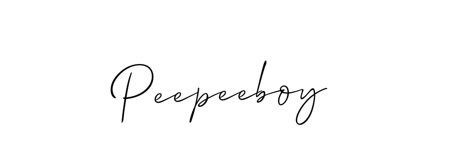 Also You can easily find your signature by using the search form. We will create Peepeeboy name handwritten signature images for you free of cost using Allison_Script sign style. Peepeeboy signature style 2 images and pictures png