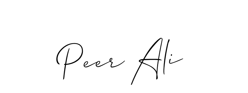 if you are searching for the best signature style for your name Peer Ali. so please give up your signature search. here we have designed multiple signature styles  using Allison_Script. Peer Ali signature style 2 images and pictures png