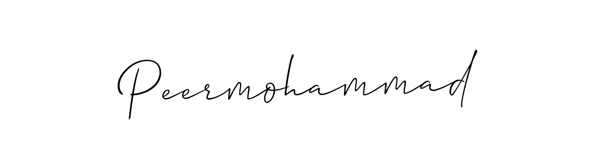 You should practise on your own different ways (Allison_Script) to write your name (Peermohammad) in signature. don't let someone else do it for you. Peermohammad signature style 2 images and pictures png