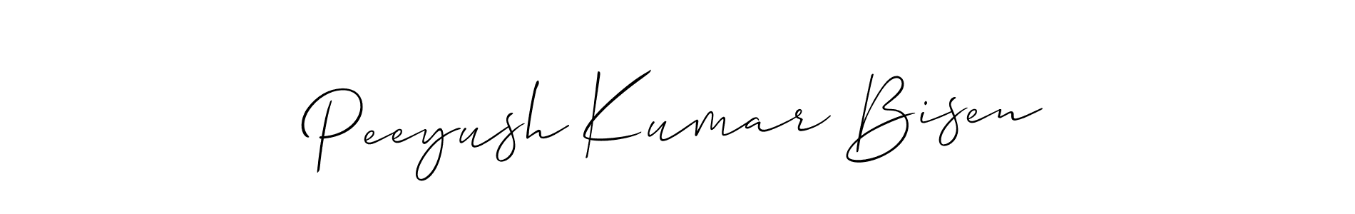 Best and Professional Signature Style for Peeyush Kumar Bisen. Allison_Script Best Signature Style Collection. Peeyush Kumar Bisen signature style 2 images and pictures png