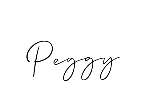 Make a beautiful signature design for name Peggy. With this signature (Allison_Script) style, you can create a handwritten signature for free. Peggy signature style 2 images and pictures png