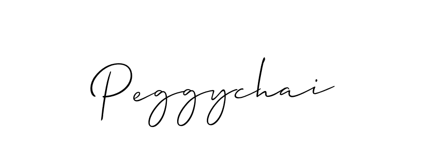 Once you've used our free online signature maker to create your best signature Allison_Script style, it's time to enjoy all of the benefits that Peggychai name signing documents. Peggychai signature style 2 images and pictures png