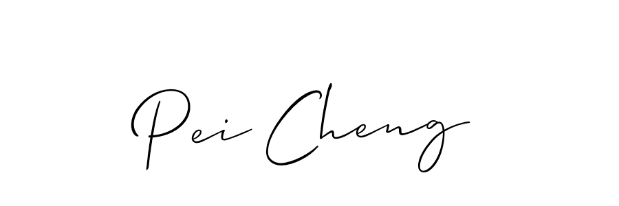 Once you've used our free online signature maker to create your best signature Allison_Script style, it's time to enjoy all of the benefits that Pei Cheng name signing documents. Pei Cheng signature style 2 images and pictures png