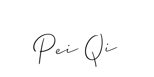 You can use this online signature creator to create a handwritten signature for the name Pei Qi. This is the best online autograph maker. Pei Qi signature style 2 images and pictures png