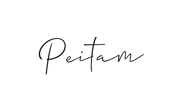 Also You can easily find your signature by using the search form. We will create Peitam name handwritten signature images for you free of cost using Allison_Script sign style. Peitam signature style 2 images and pictures png