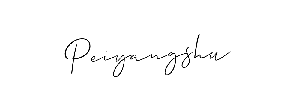 Similarly Allison_Script is the best handwritten signature design. Signature creator online .You can use it as an online autograph creator for name Peiyangshu. Peiyangshu signature style 2 images and pictures png
