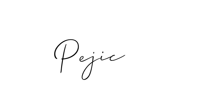 Make a beautiful signature design for name Pejic  . Use this online signature maker to create a handwritten signature for free. Pejic   signature style 2 images and pictures png