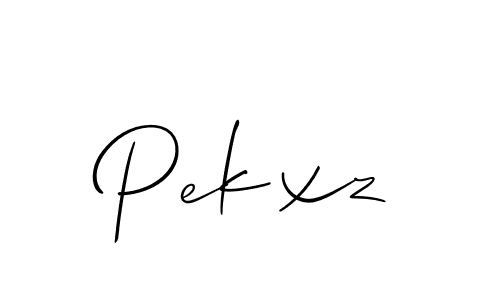 Pekxz stylish signature style. Best Handwritten Sign (Allison_Script) for my name. Handwritten Signature Collection Ideas for my name Pekxz. Pekxz signature style 2 images and pictures png