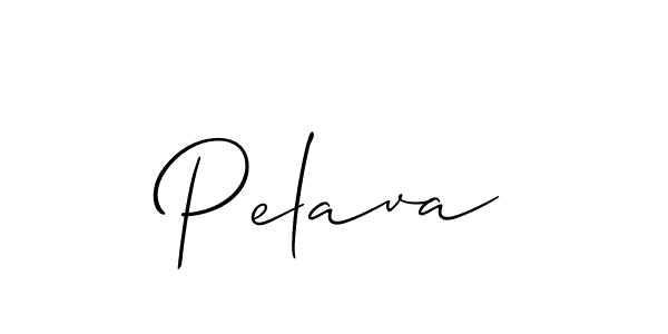 How to make Pelava name signature. Use Allison_Script style for creating short signs online. This is the latest handwritten sign. Pelava signature style 2 images and pictures png