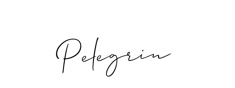 Best and Professional Signature Style for Pelegrin. Allison_Script Best Signature Style Collection. Pelegrin signature style 2 images and pictures png