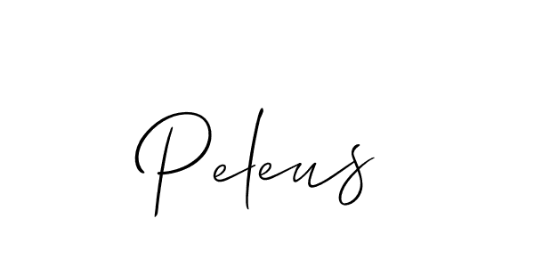 Also You can easily find your signature by using the search form. We will create Peleus name handwritten signature images for you free of cost using Allison_Script sign style. Peleus signature style 2 images and pictures png