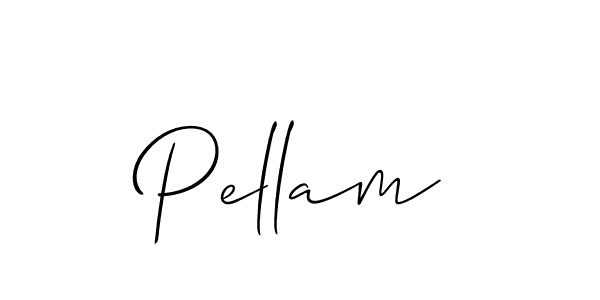 It looks lik you need a new signature style for name Pellam. Design unique handwritten (Allison_Script) signature with our free signature maker in just a few clicks. Pellam signature style 2 images and pictures png