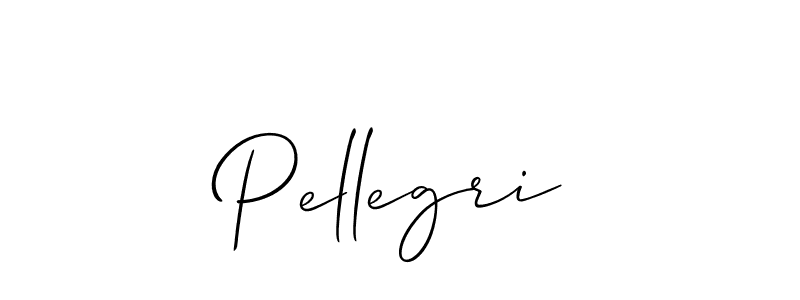 How to make Pellegri signature? Allison_Script is a professional autograph style. Create handwritten signature for Pellegri name. Pellegri signature style 2 images and pictures png