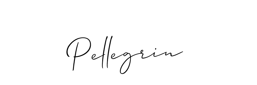 How to make Pellegrin name signature. Use Allison_Script style for creating short signs online. This is the latest handwritten sign. Pellegrin signature style 2 images and pictures png
