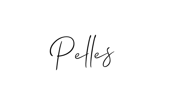 Best and Professional Signature Style for Pelles. Allison_Script Best Signature Style Collection. Pelles signature style 2 images and pictures png