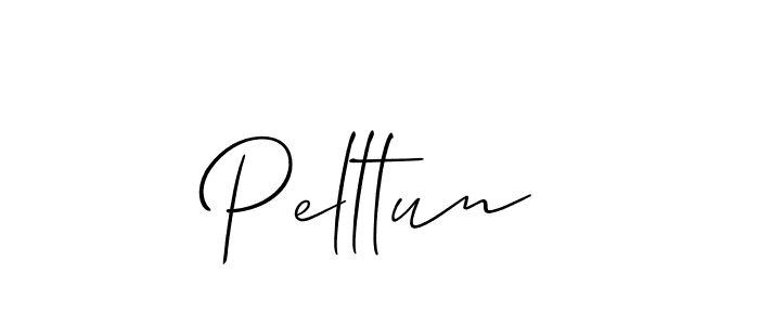 How to Draw Pelltun signature style? Allison_Script is a latest design signature styles for name Pelltun. Pelltun signature style 2 images and pictures png