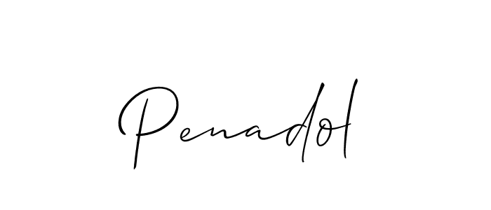 It looks lik you need a new signature style for name Penadol. Design unique handwritten (Allison_Script) signature with our free signature maker in just a few clicks. Penadol signature style 2 images and pictures png