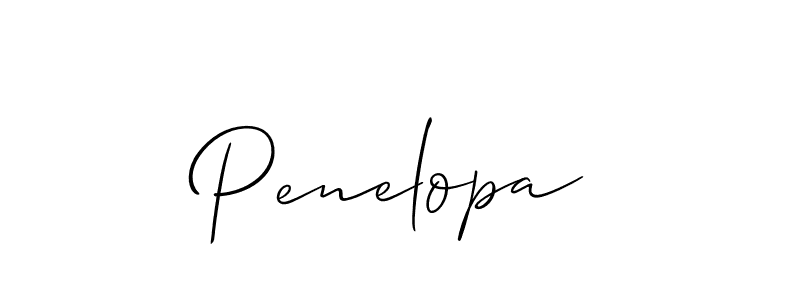 Make a short Penelopa signature style. Manage your documents anywhere anytime using Allison_Script. Create and add eSignatures, submit forms, share and send files easily. Penelopa signature style 2 images and pictures png