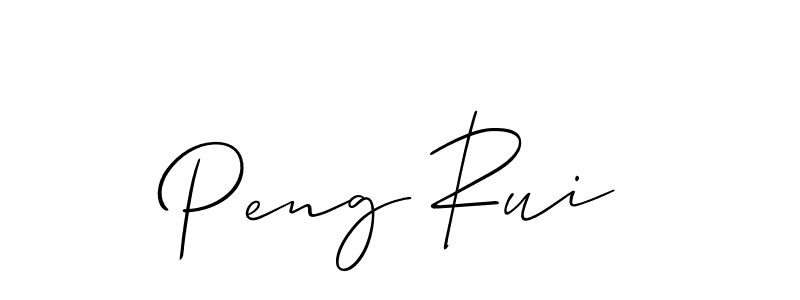 Make a short Peng Rui signature style. Manage your documents anywhere anytime using Allison_Script. Create and add eSignatures, submit forms, share and send files easily. Peng Rui signature style 2 images and pictures png