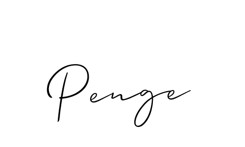 Also You can easily find your signature by using the search form. We will create Penge name handwritten signature images for you free of cost using Allison_Script sign style. Penge signature style 2 images and pictures png