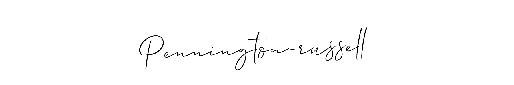 This is the best signature style for the Pennington-russell name. Also you like these signature font (Allison_Script). Mix name signature. Pennington-russell signature style 2 images and pictures png