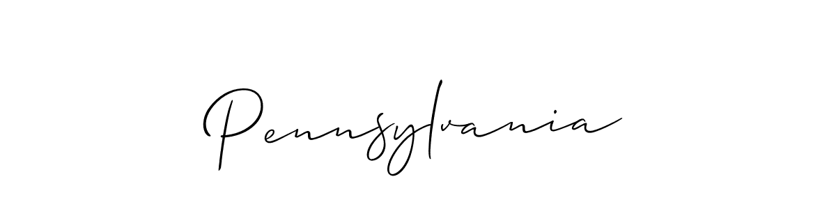 Also we have Pennsylvania name is the best signature style. Create professional handwritten signature collection using Allison_Script autograph style. Pennsylvania signature style 2 images and pictures png