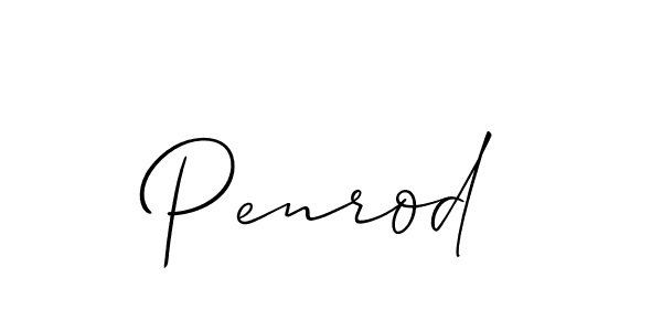 Make a beautiful signature design for name Penrod. Use this online signature maker to create a handwritten signature for free. Penrod signature style 2 images and pictures png